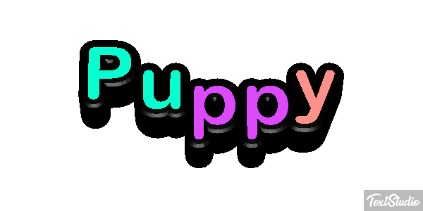 Puppy Texteffekt