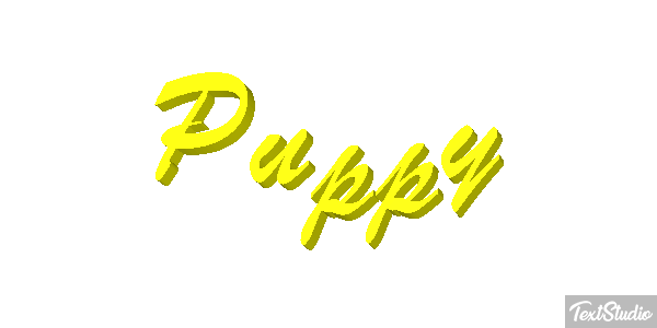 Puppy Texteffekt