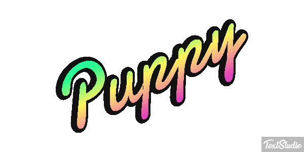 Puppy Texteffekt