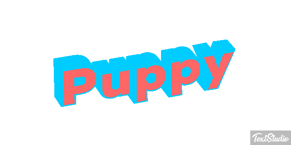 Puppy Texteffekt