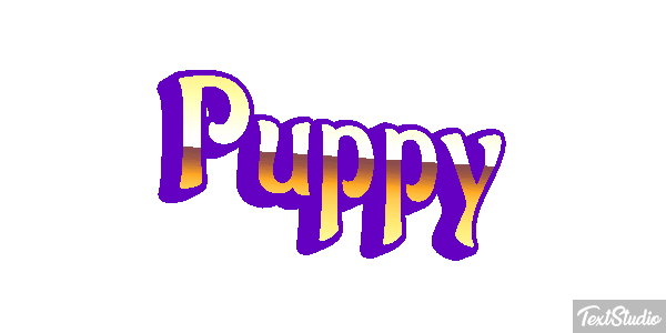 Puppy Texteffekt