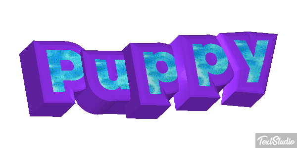 Puppy Texteffekt