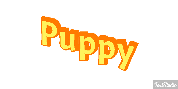 Puppy Texteffekt