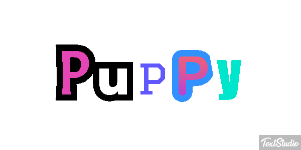 Puppy Texteffekt