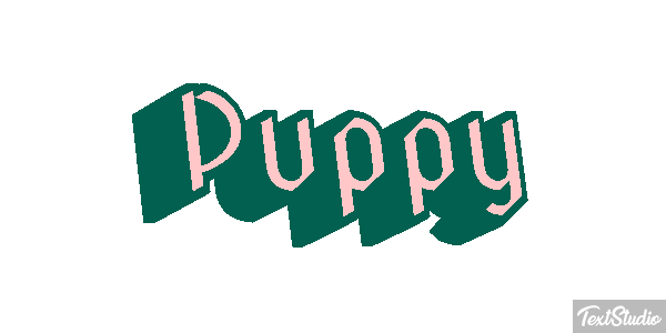 Puppy Texteffekt