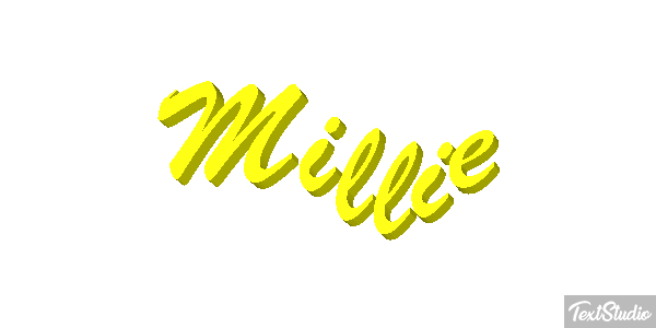 Millie Efekt tekstowy