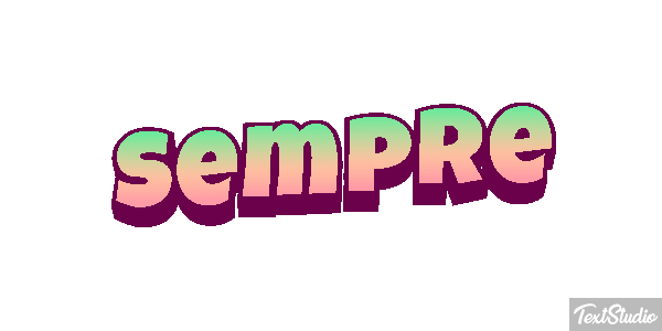 Sempre Texteffekt