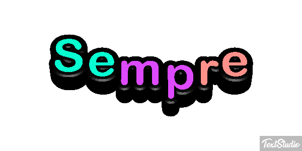 Sempre Texteffekt
