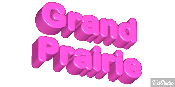 Grand Prairie Effetto testo