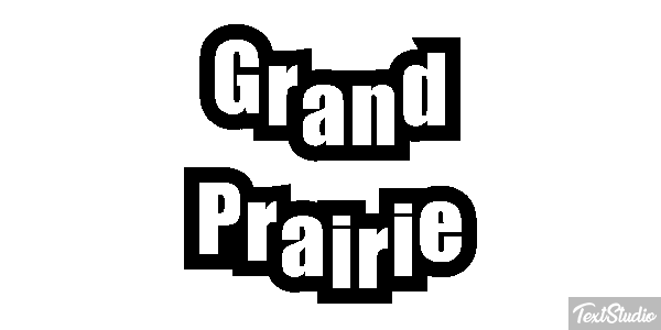 Grand Prairie Effetto testo