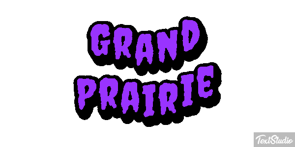 Grand Prairie Effetto testo