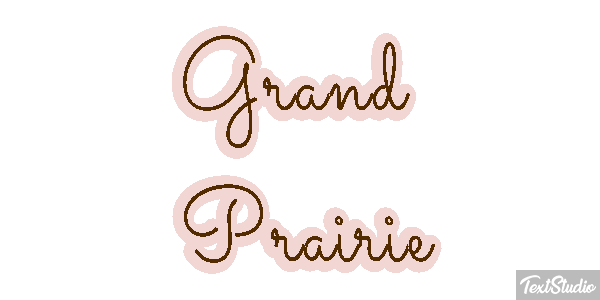 Grand Prairie Effetto testo