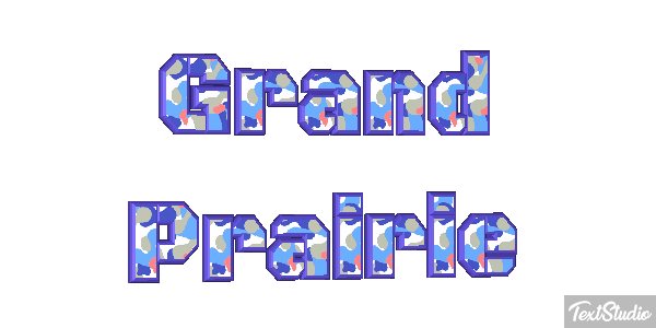 Grand Prairie Effetto testo