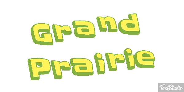 Grand Prairie Effetto testo