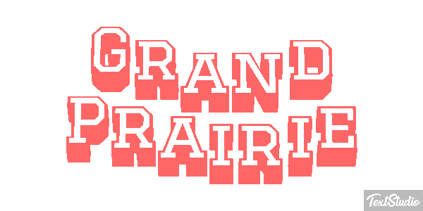 Grand Prairie Effetto testo