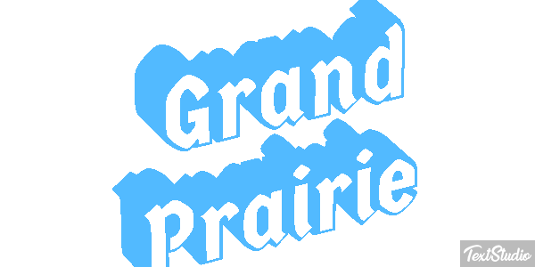Grand Prairie Effetto testo