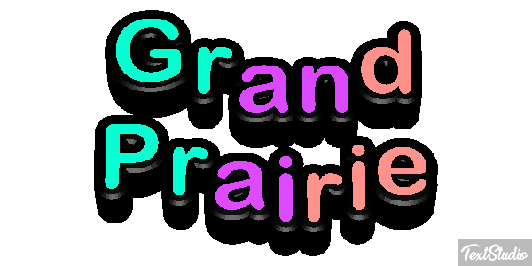 Grand Prairie Effetto testo