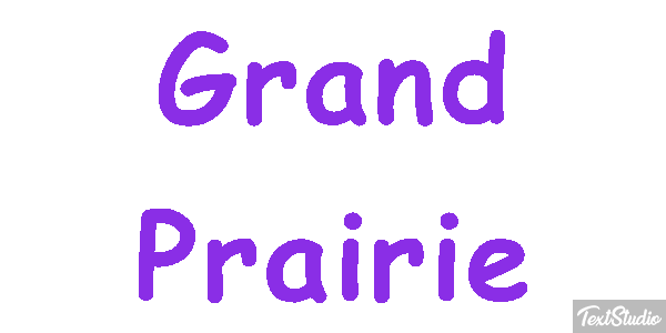 Grand Prairie Effetto testo