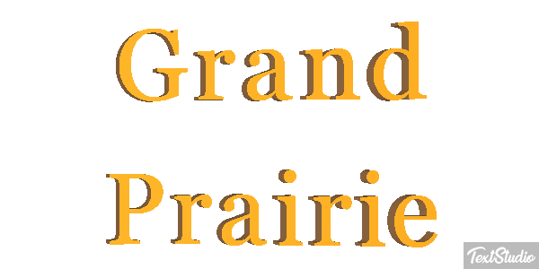 Grand Prairie Effetto testo
