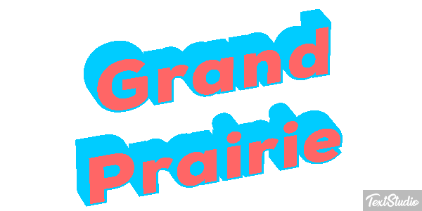 Grand Prairie Effetto testo