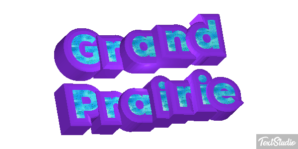 Grand Prairie Effetto testo