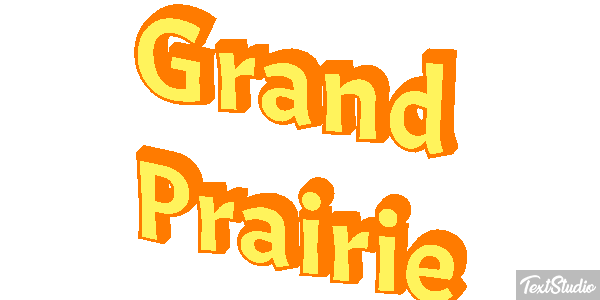 Grand Prairie Effetto testo