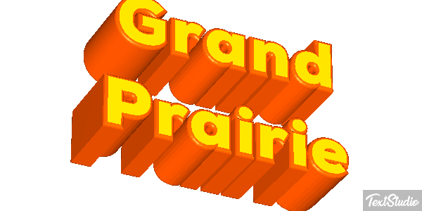 Grand Prairie Effetto testo