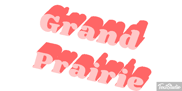 Grand Prairie Effetto testo