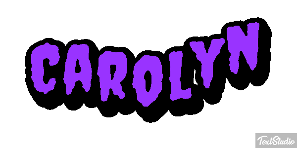 Carolyn Text effect