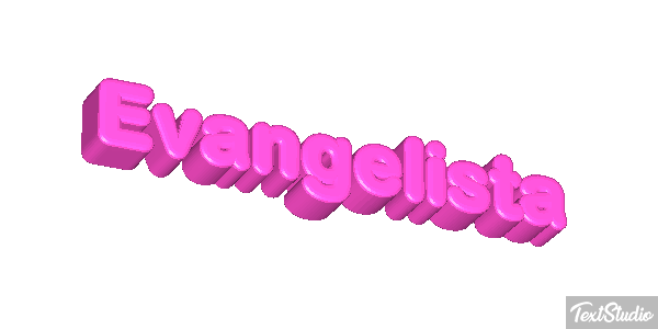 Evangelista Tekst effect
