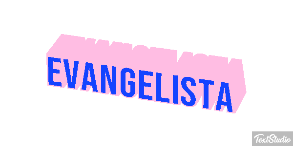 Evangelista Tekst effect