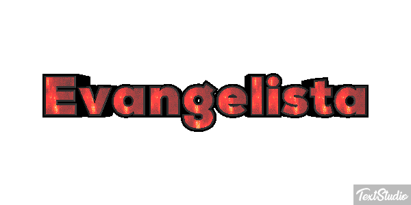 Evangelista Tekst effect