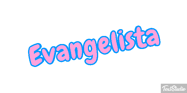 Evangelista Tekst effect