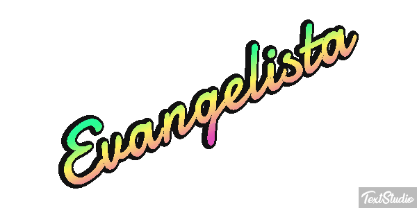 Evangelista Tekst effect