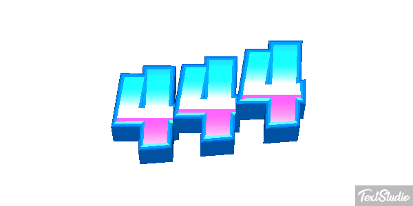 444 Metin efekti