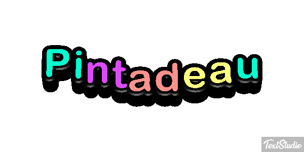 Pintadeau Effet de texte