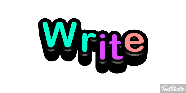 Write Efekt tekstowy