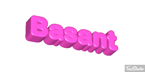 Basant Text effect