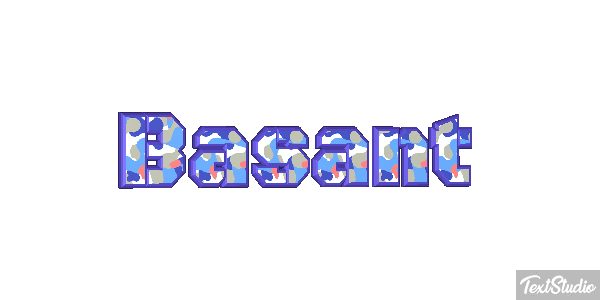 Basant Text effect