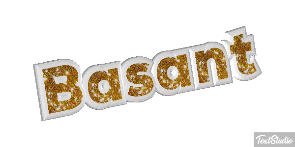 Basant Text effect