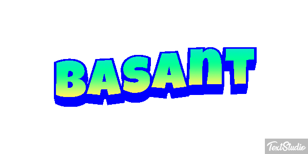 Basant Text effect