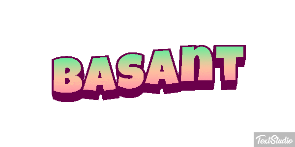 Basant Text effect