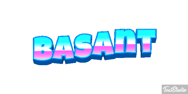 Basant Text effect