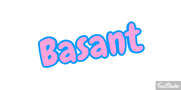 Basant Text effect