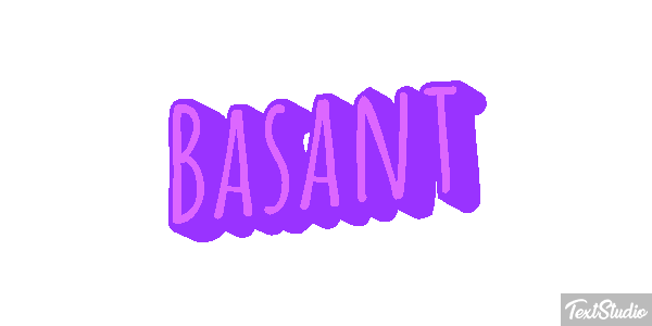 Basant Text effect