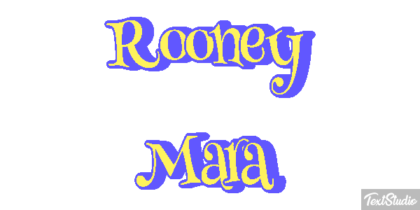 Rooney Mara Text effect