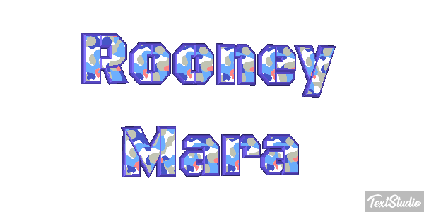 Rooney Mara Text effect