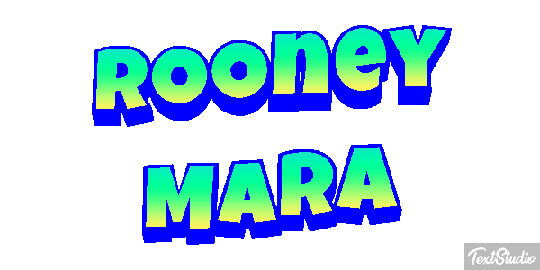 Rooney Mara Text effect