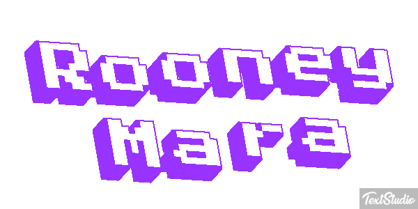 Rooney Mara Text effect