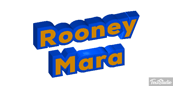 Rooney Mara Text effect
